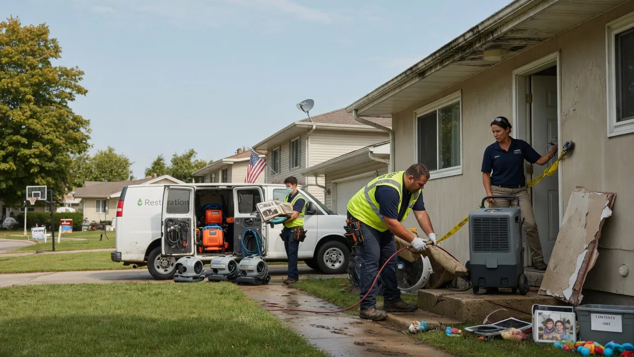Water Damage Restoration in North Chicago, IL near me